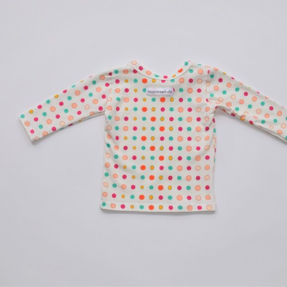 Baby pajamas - Polka dots - Loungewear set - Toddler long John set - Long-sleeve - Picture 3 of 6